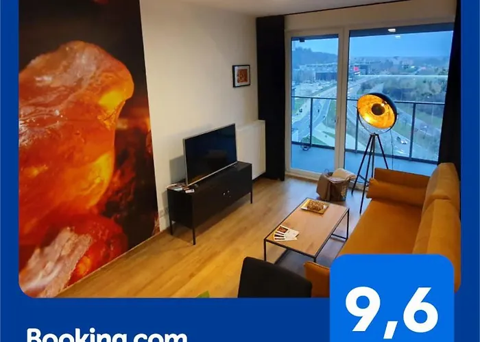 Apartament Bursztynowy Modern Tower